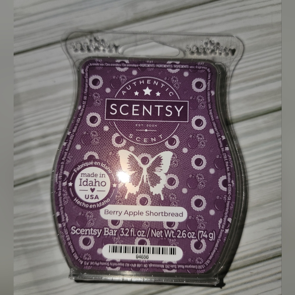 Scentsy Bar in Berry Apple Shortbread